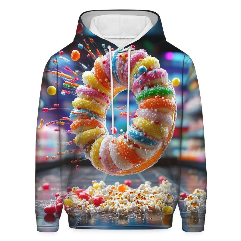 Glazed Arcade Snack Storm custom hoodies