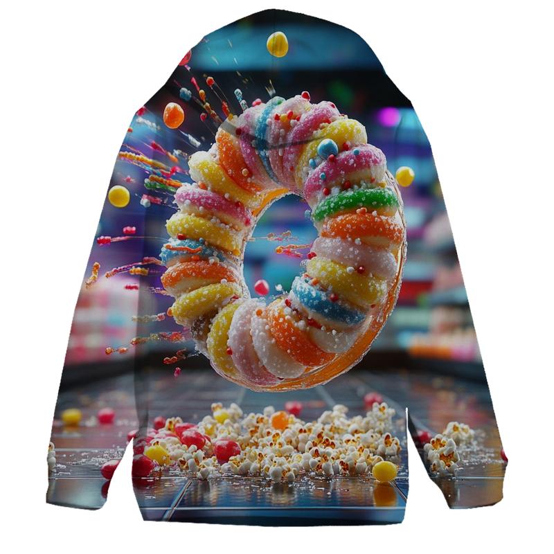 Glazed Arcade Snack Storm custom hoodies