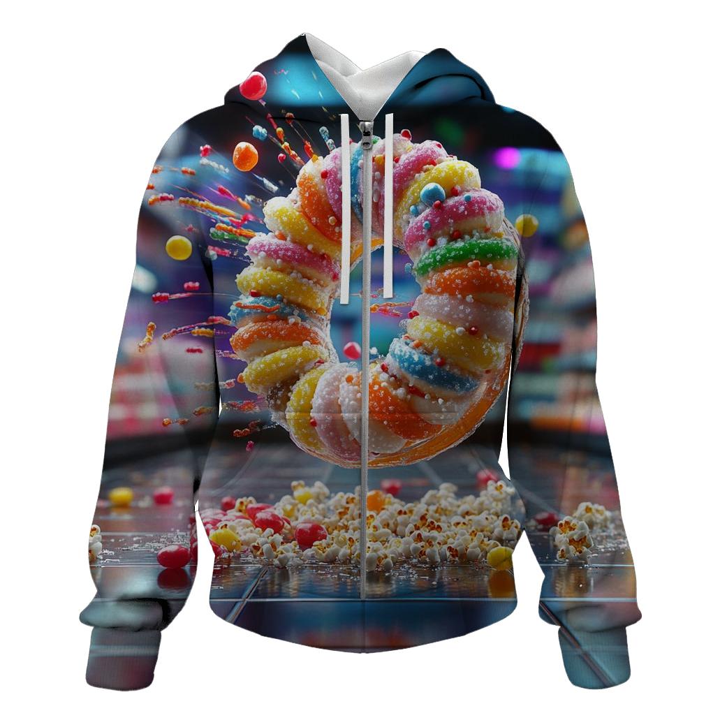 Glazed Arcade Snack Storm lightweight hoodies
