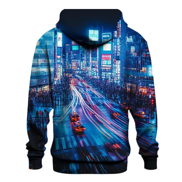 Shibuya Crossing - Tokyo printed hoodies