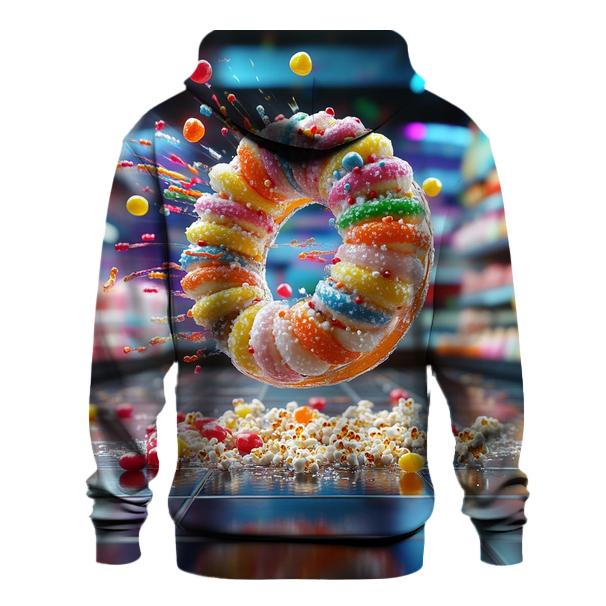 Glazed Arcade Snack Storm lightweight hoodies