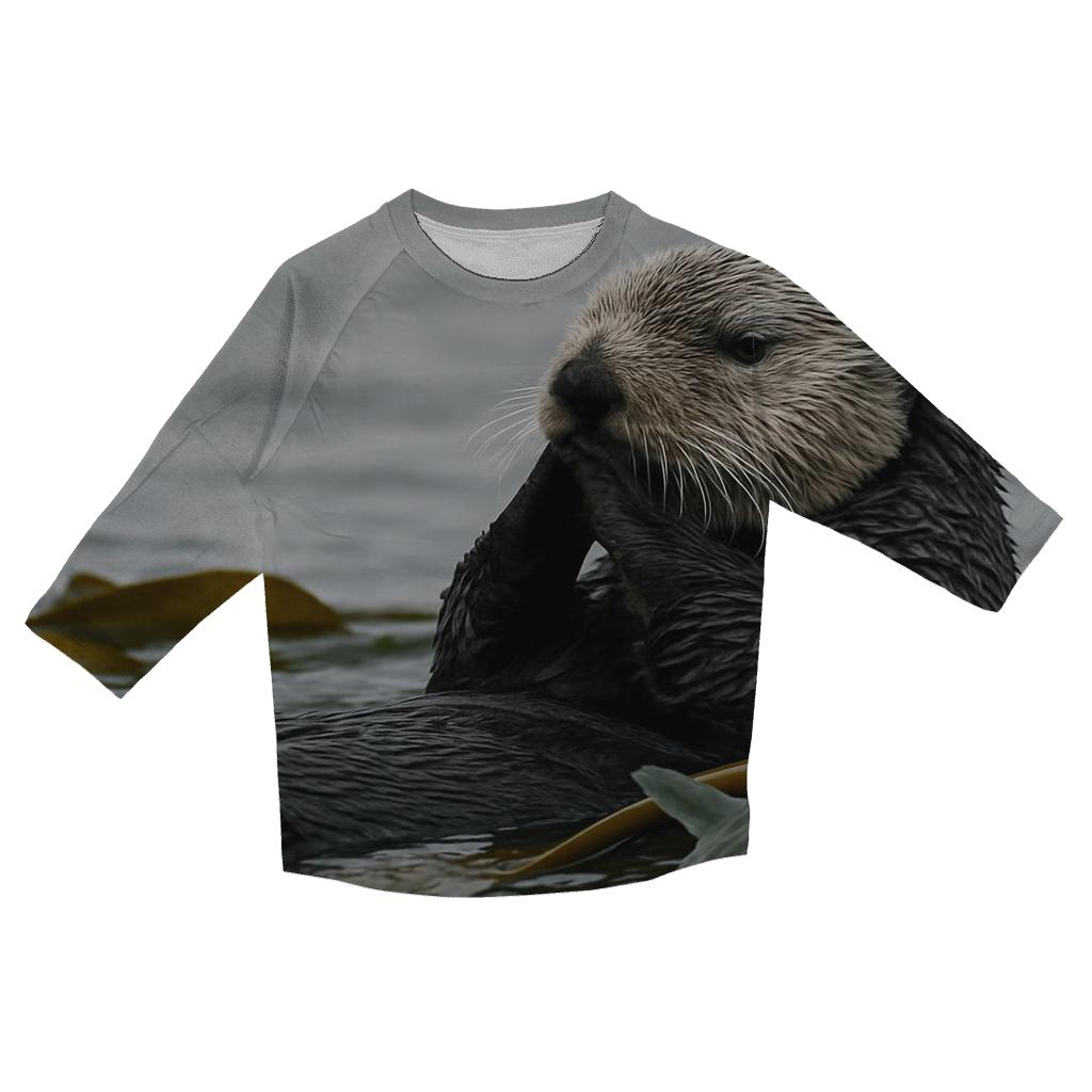 Tidepool Sentinel Sea Otter personalized 3/4 sleeve tees