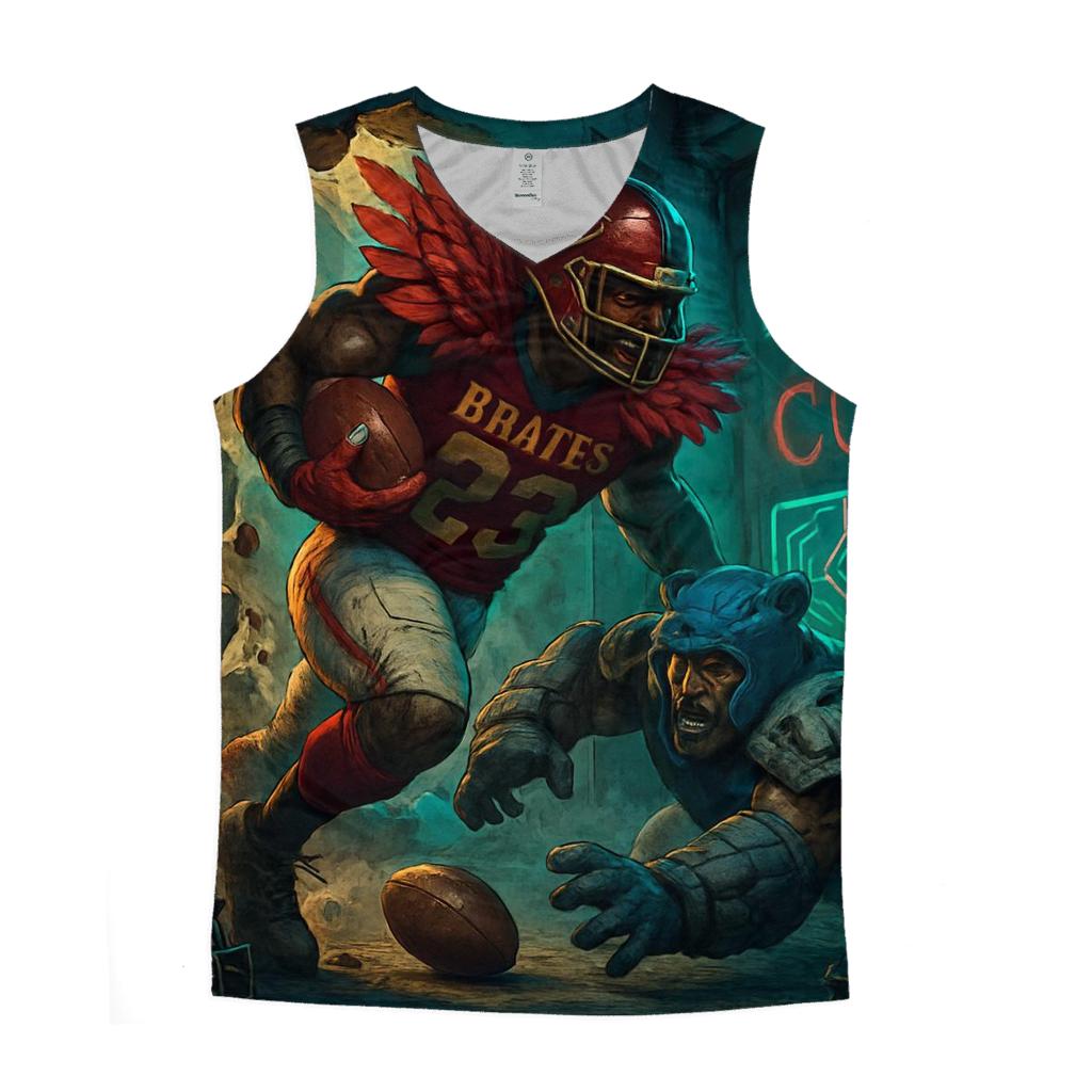 Underground Tunnel Scramble Braves Versus Cubs custom tank tops