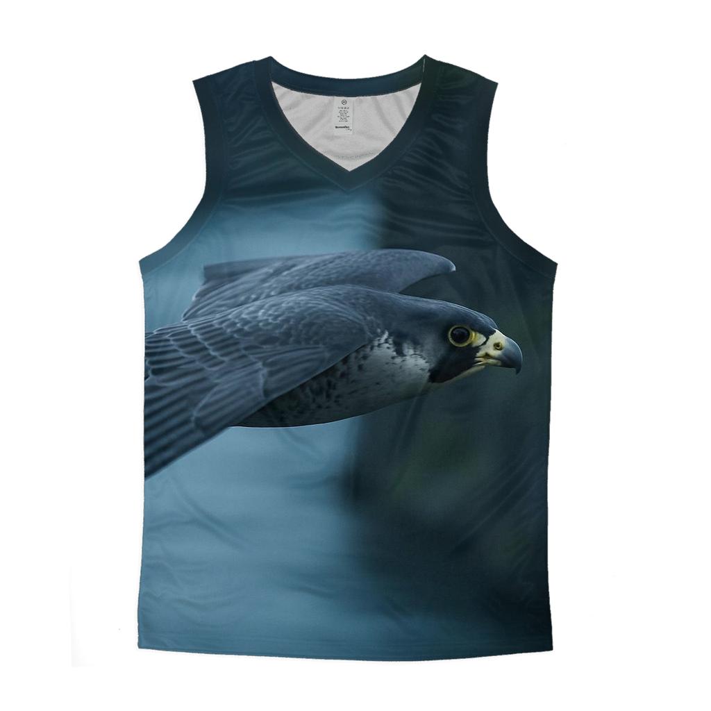Mistline Pursuit Peregrine Falcon personalized athletic tanks