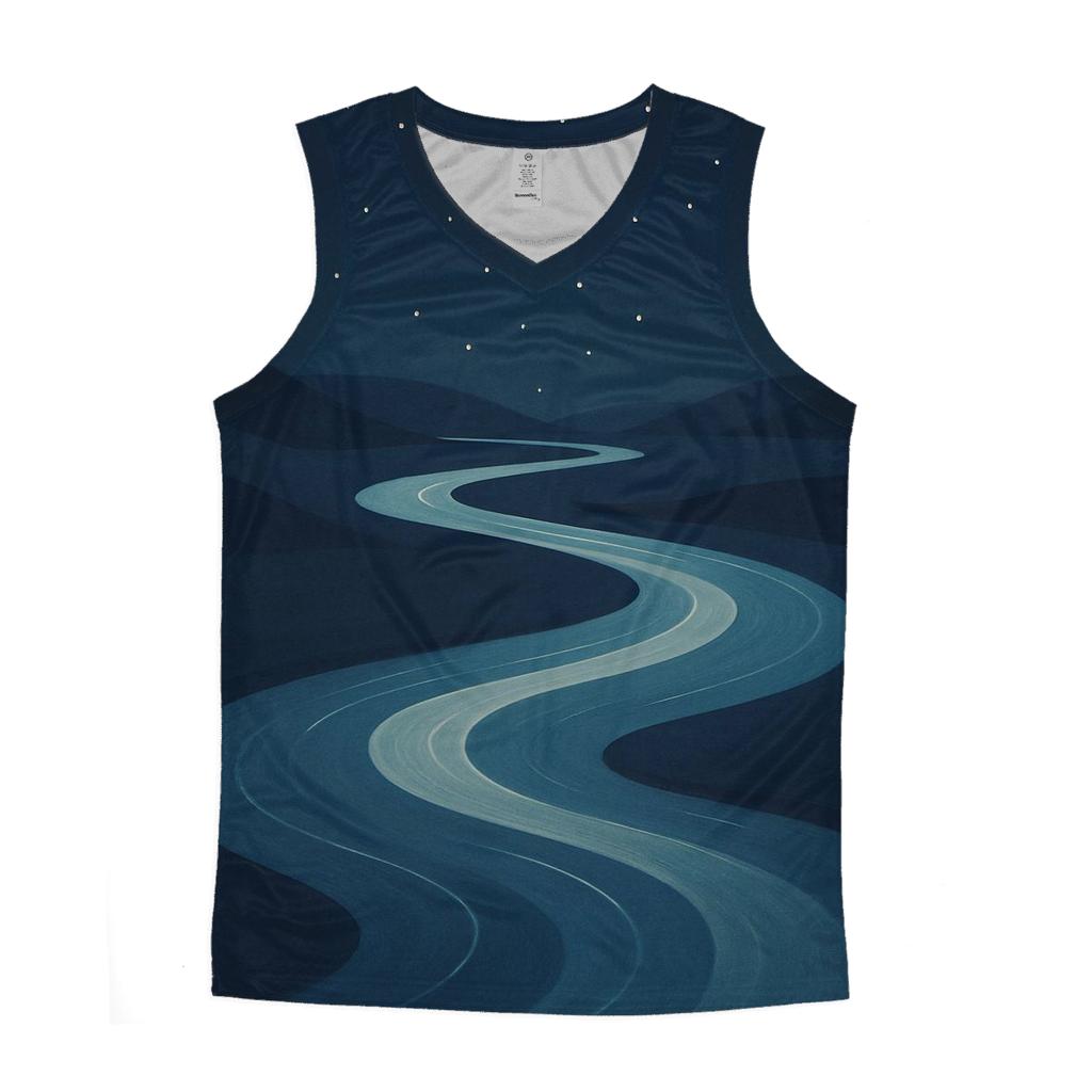 River Of Quiet Constellations stylish racerback tanks