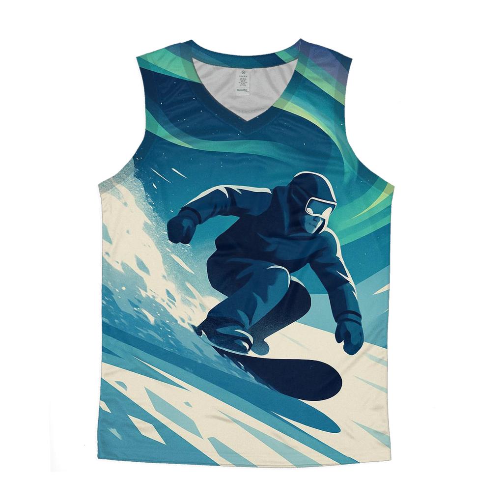 Aurora Snowboard Carve custom tank tops