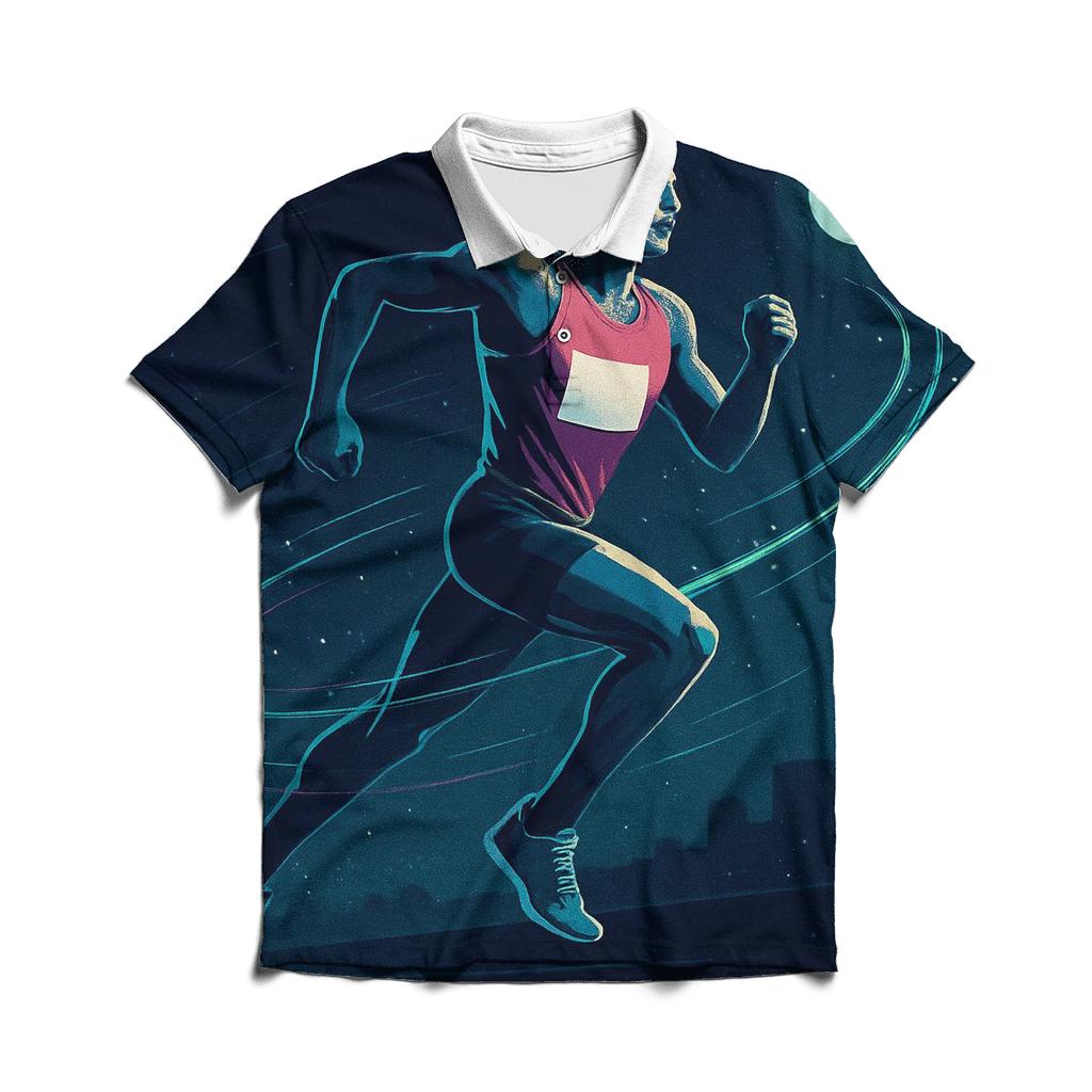Midnight Marathon Orbit designer slim fit polos