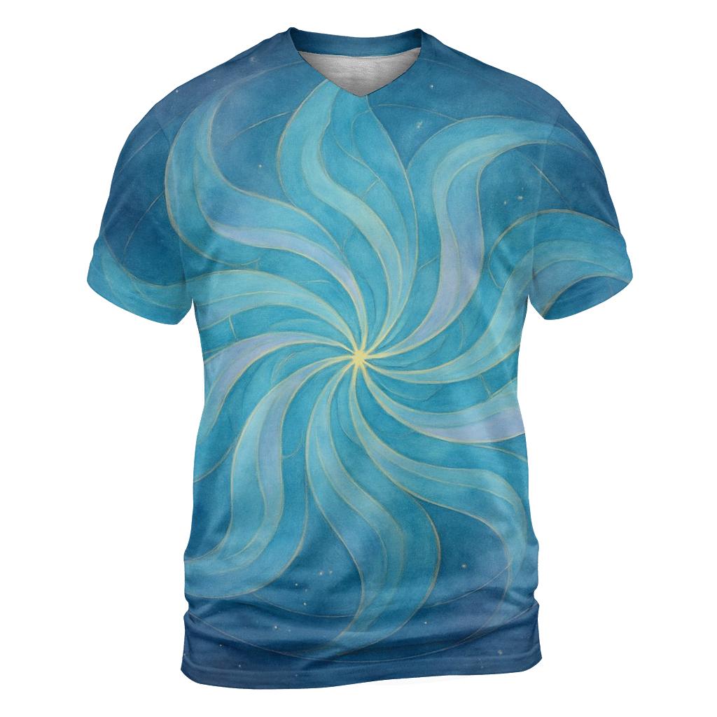 Aurora Breath Mandala custom all-over print shirts