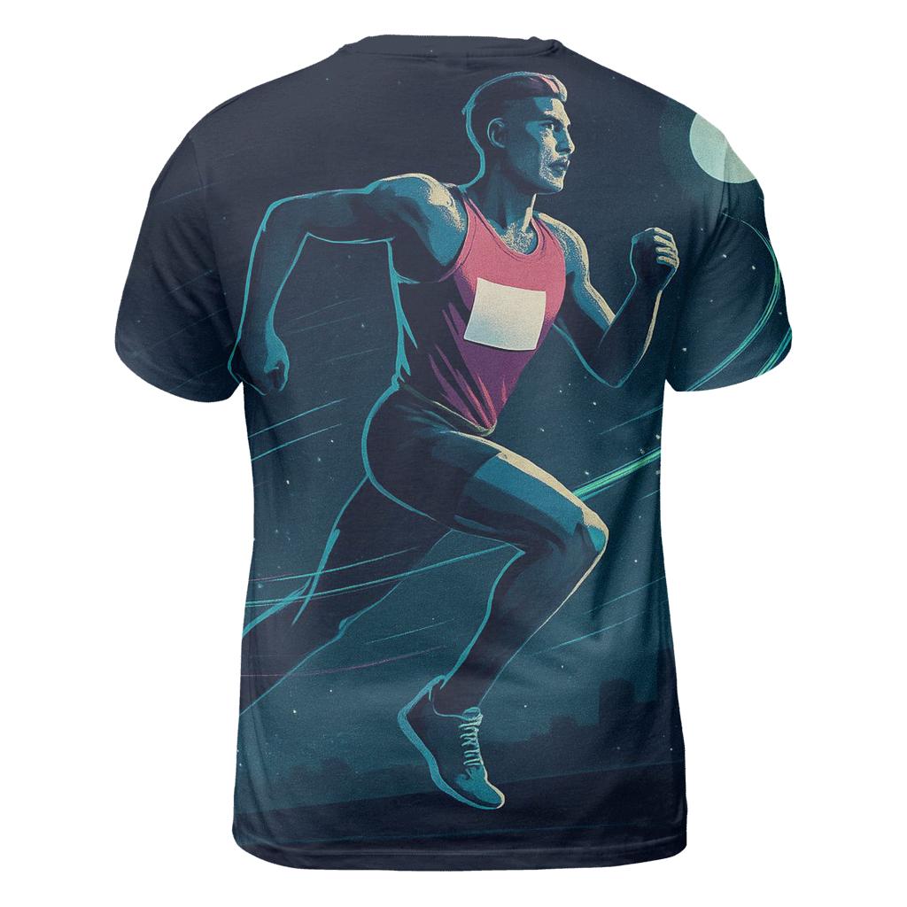 Midnight Marathon Orbit designer pattern shirts