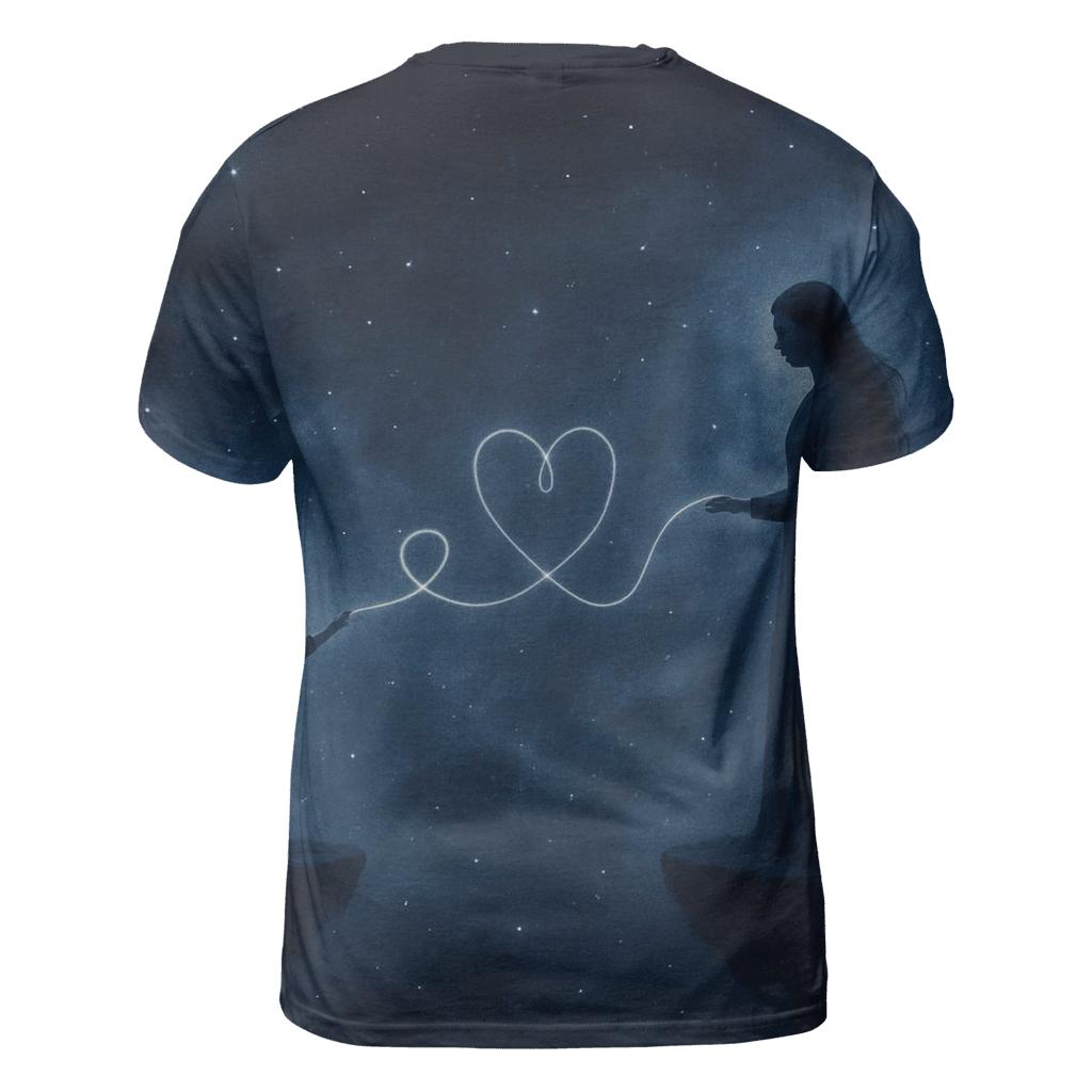 The Weightless Thread A Bond That Holds Across Every Distance custom all-over print shirts