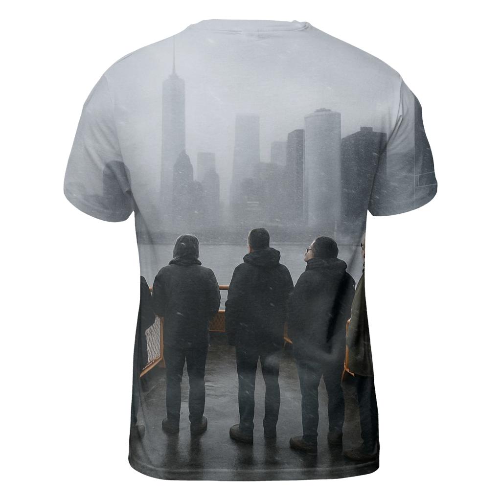 Snow Squall Arrival At Whitehall Terminal custom all-over print shirts