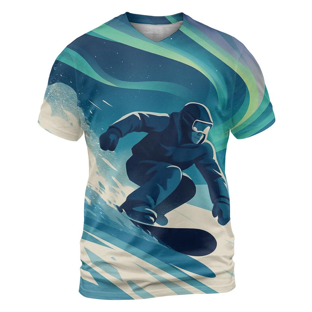 Aurora Snowboard Carve trendy printed shirt styles
