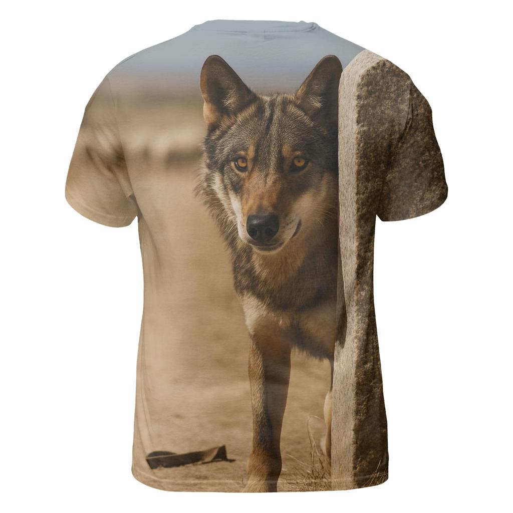 Iberian Wolf Along The Transhumance Way custom all-over print shirts