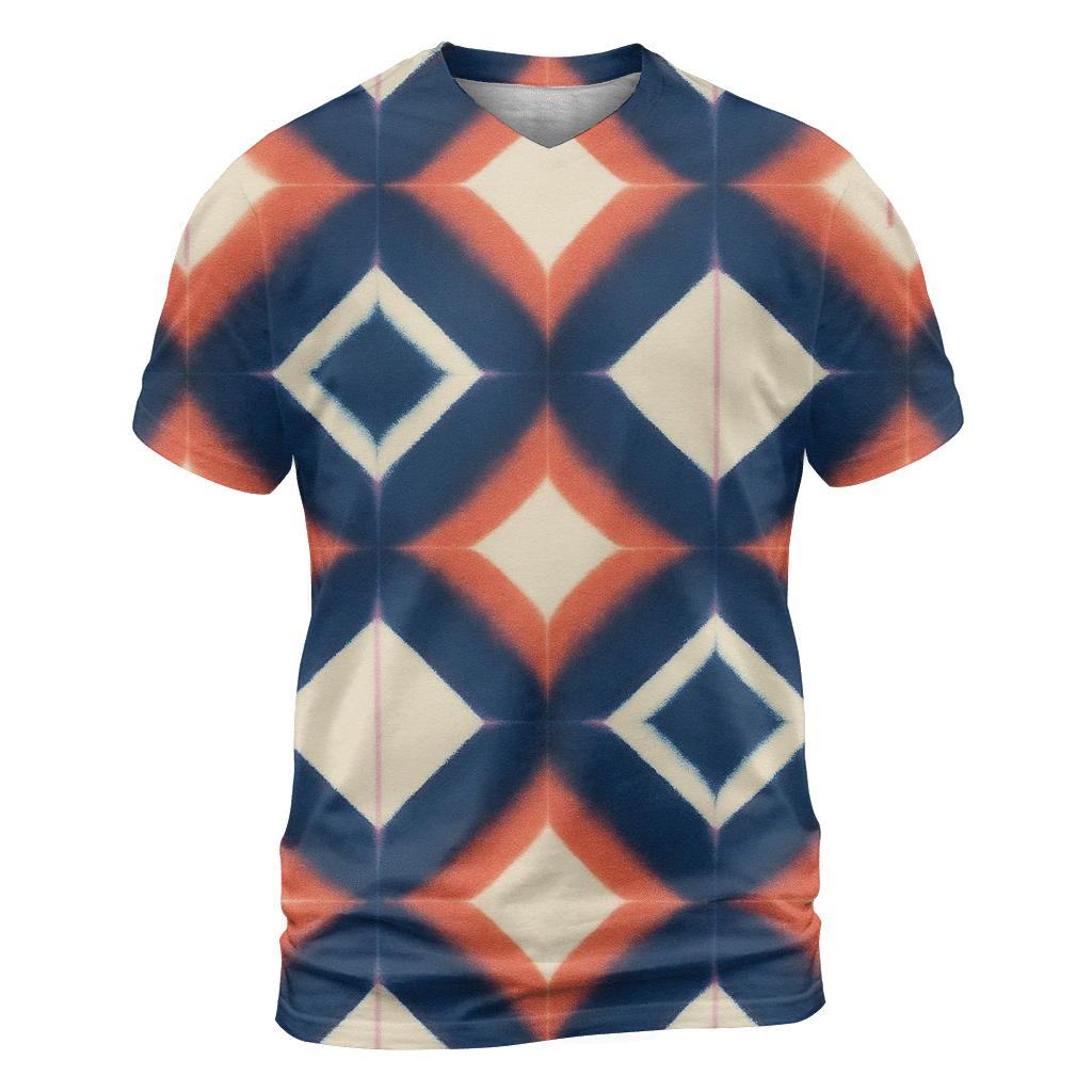 Pulsar Itajime Clamp Grid Burst unique graphic print tees