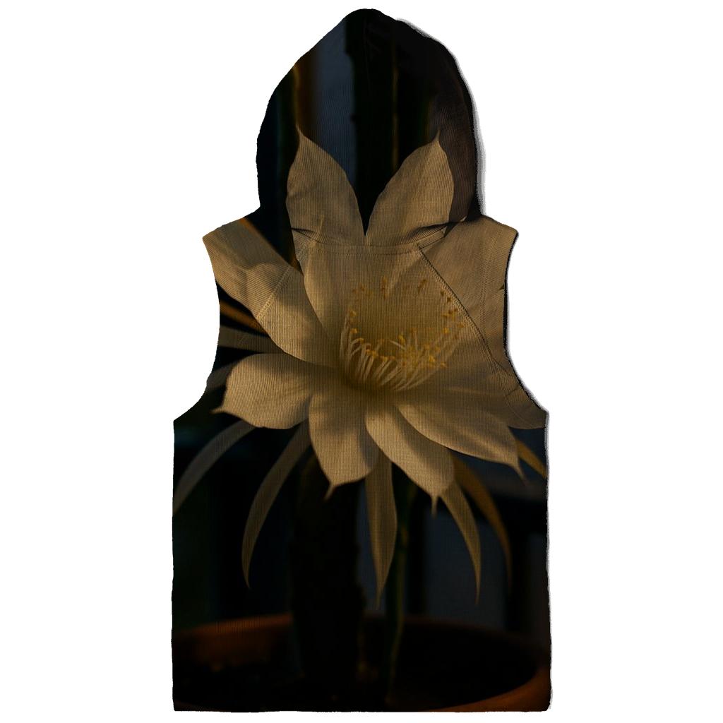 Night Blooming Cereus Against A Window Screen hoodie designs