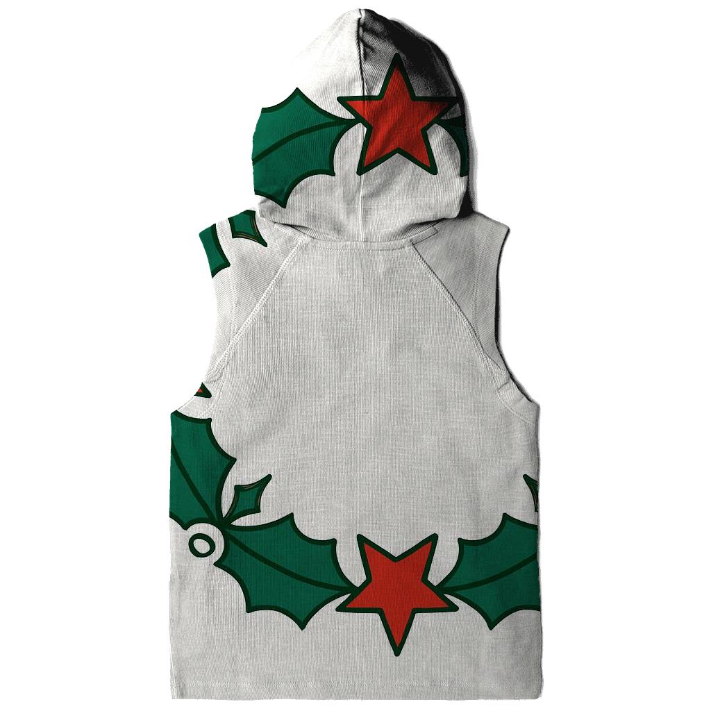 Holly Star Lattice Wreath hoodies fashion