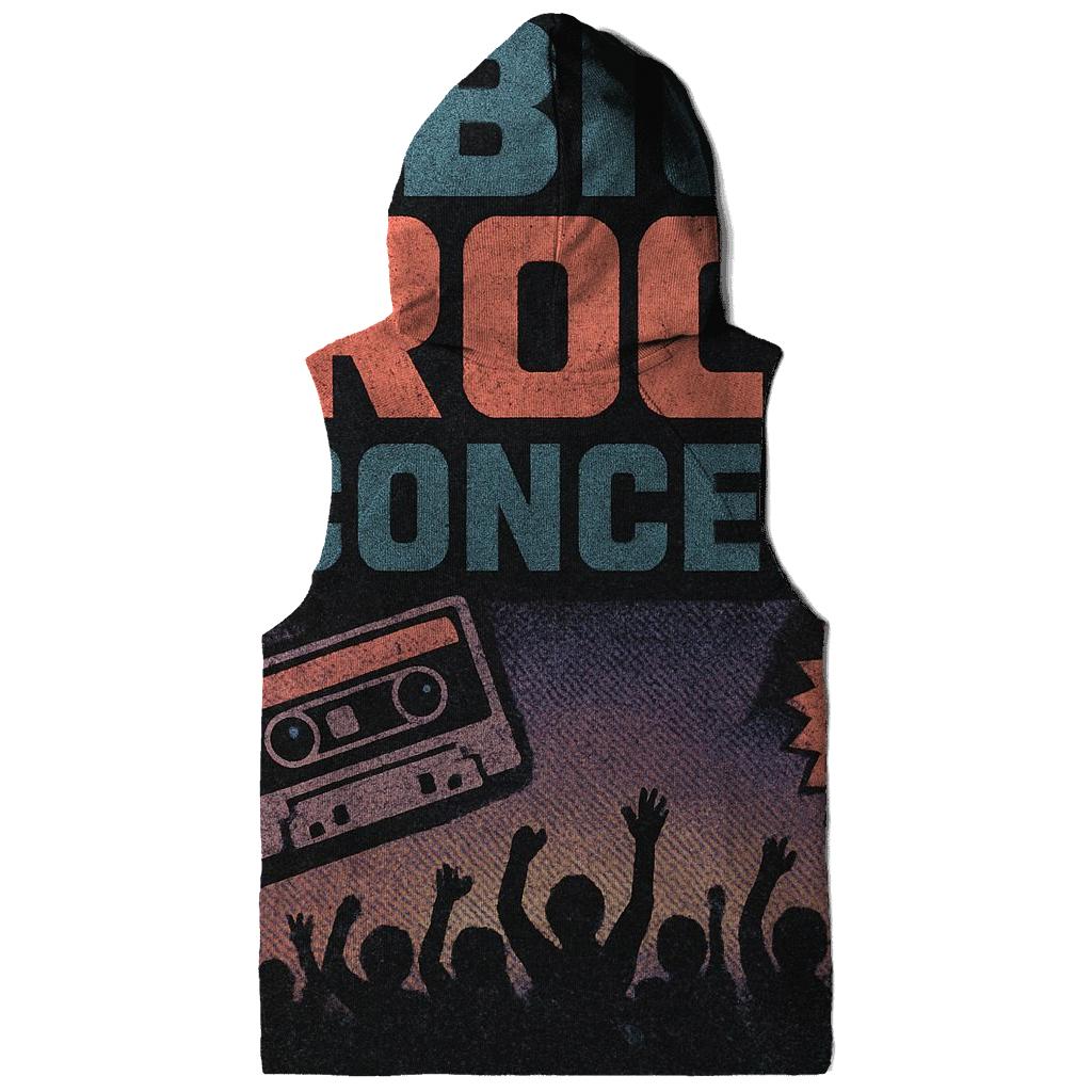 Distressed Meteor Night Concert Handbill graphic hoodies