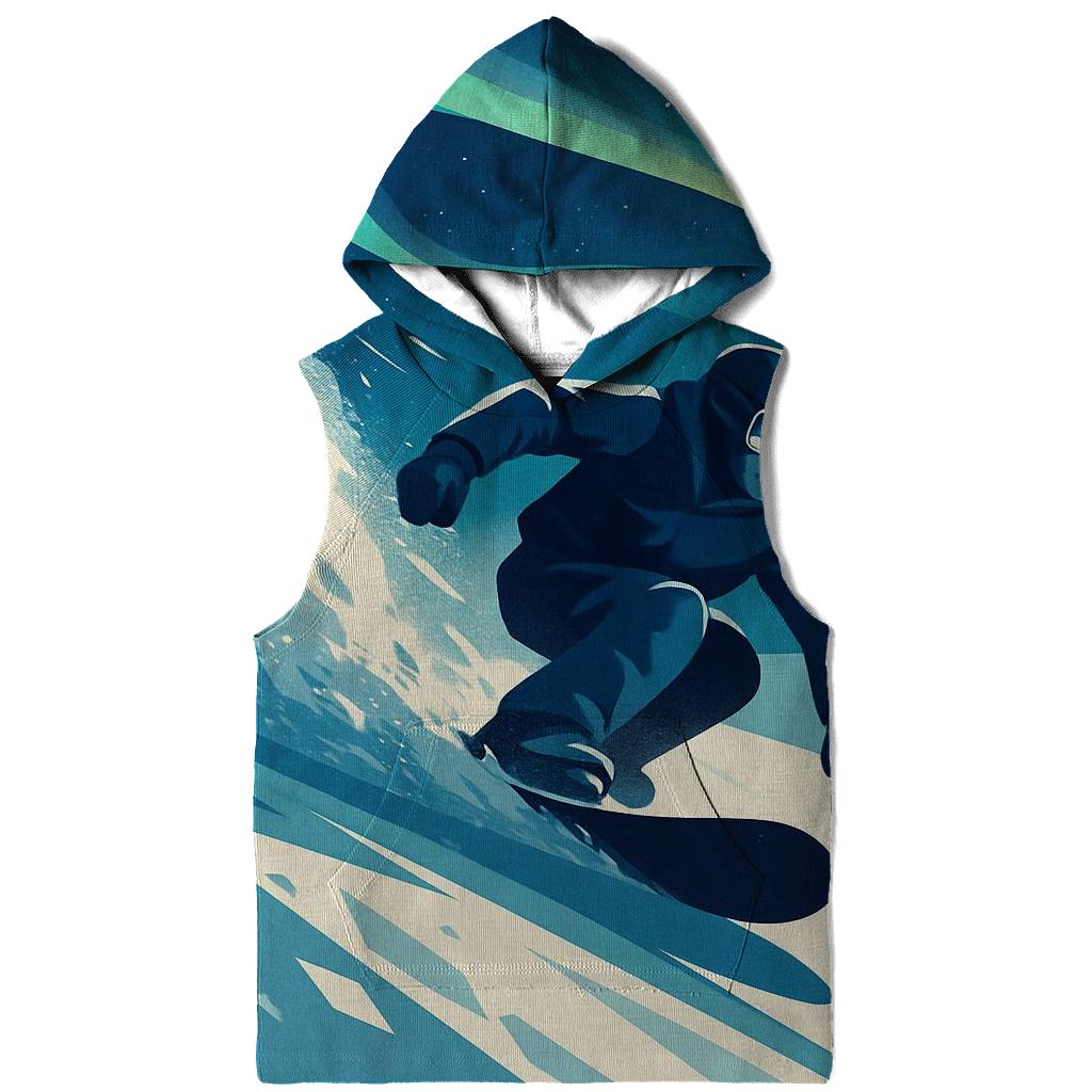 Aurora Snowboard Carve pullover hoodies