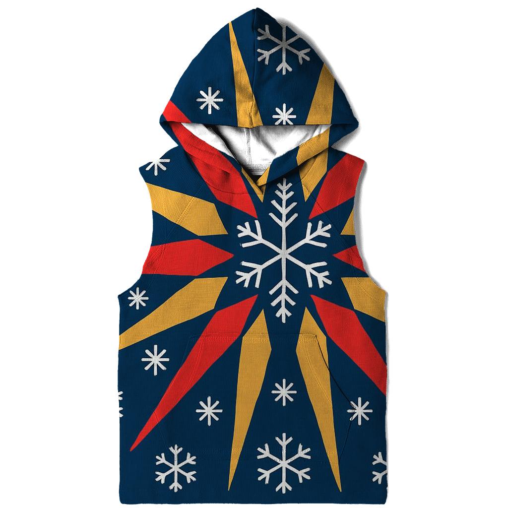 Snowflake Ribbon Starburst designer hoodies