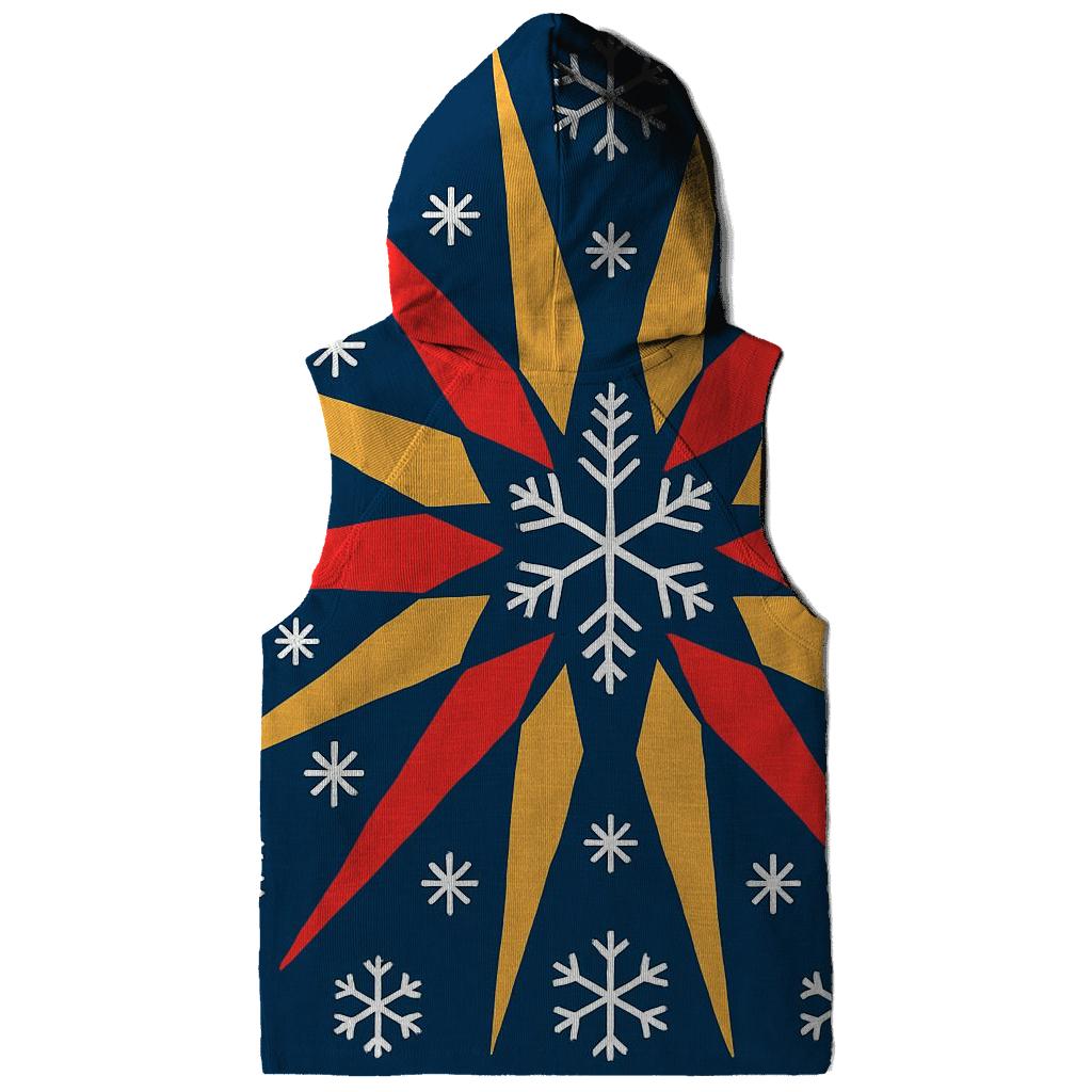 Snowflake Ribbon Starburst designer hoodies
