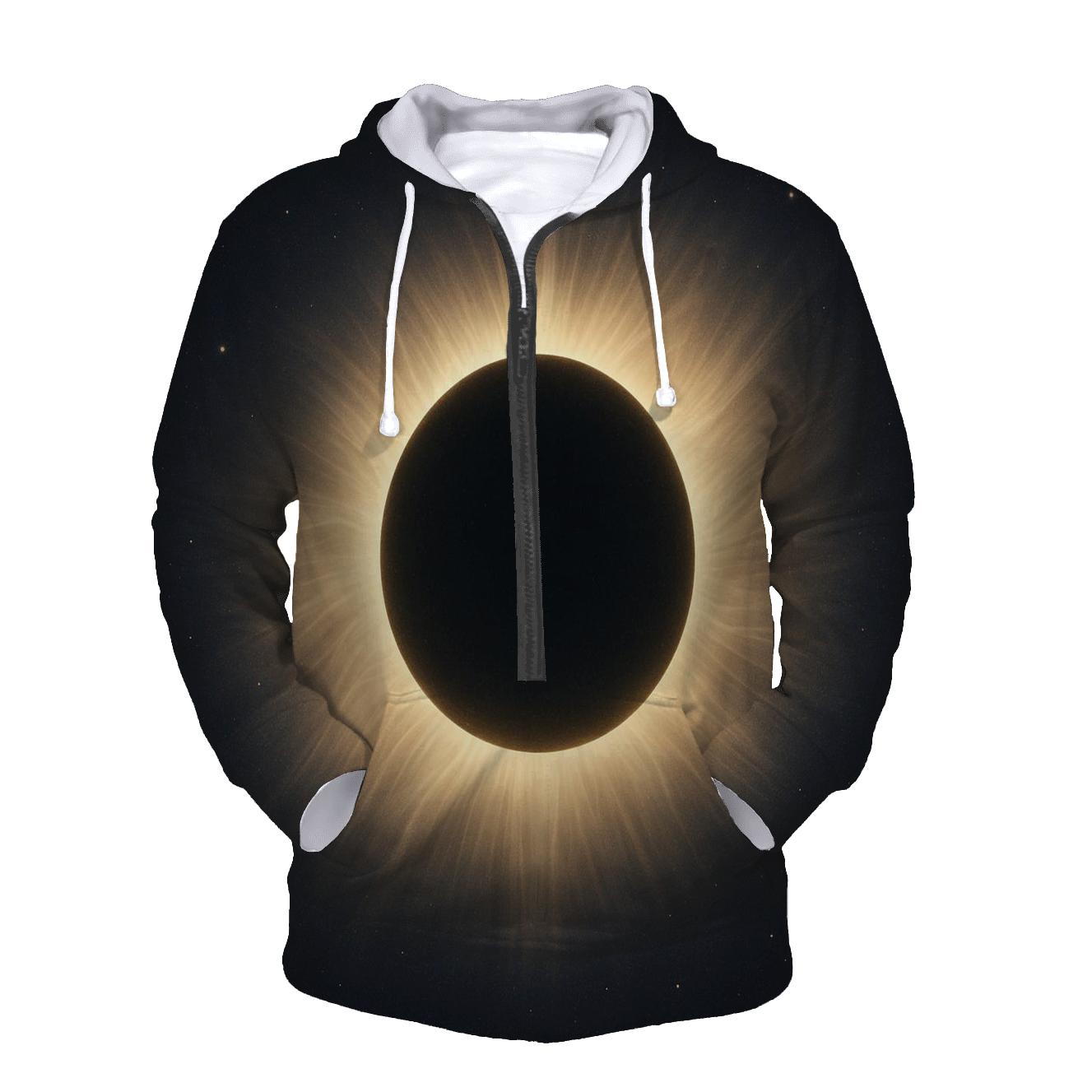 Eclipse Corona Petal Plumes premium hoodies
