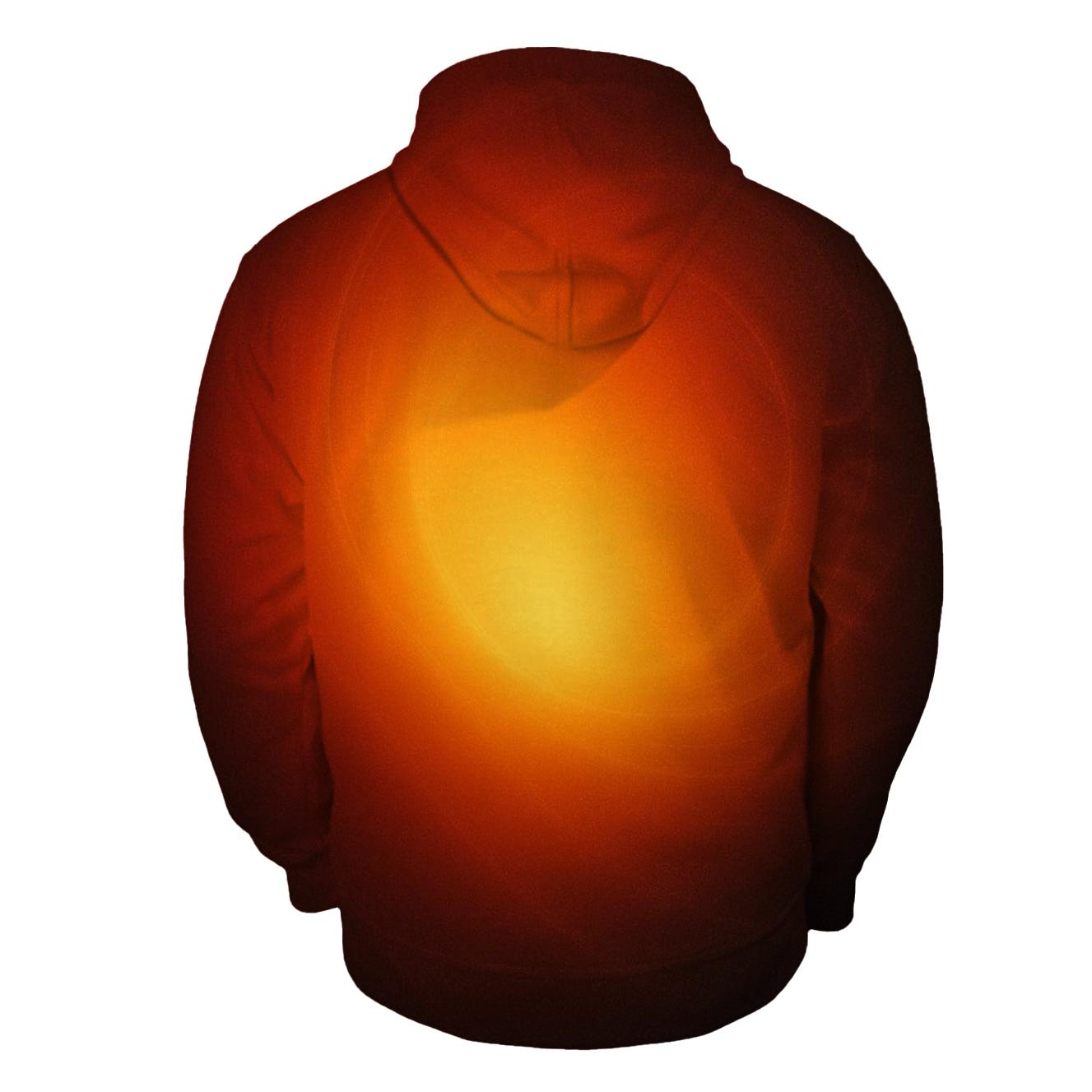 Solar Flare Satin Gradient premium hoodies
