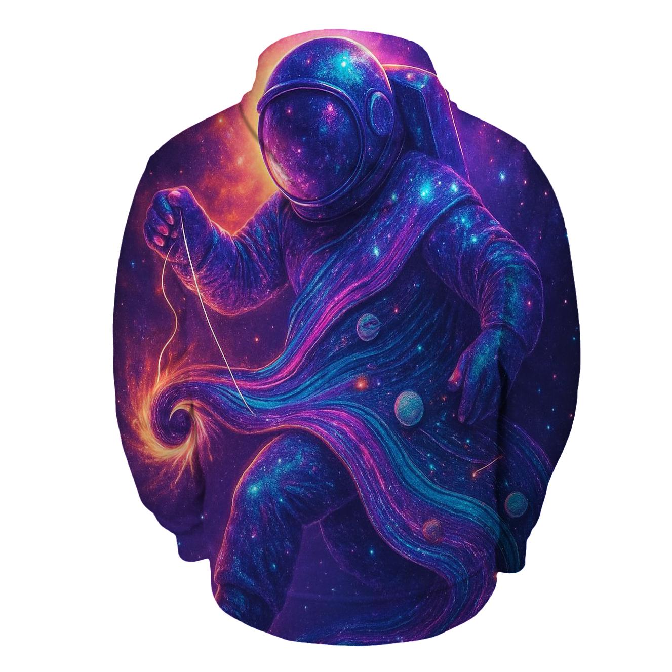 The Gravity Loom Nebula Weaver designer hoodies