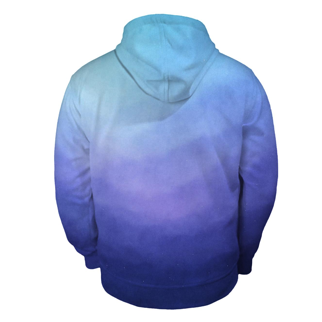 Glacial Twilight Drift Gradient designer hoodies