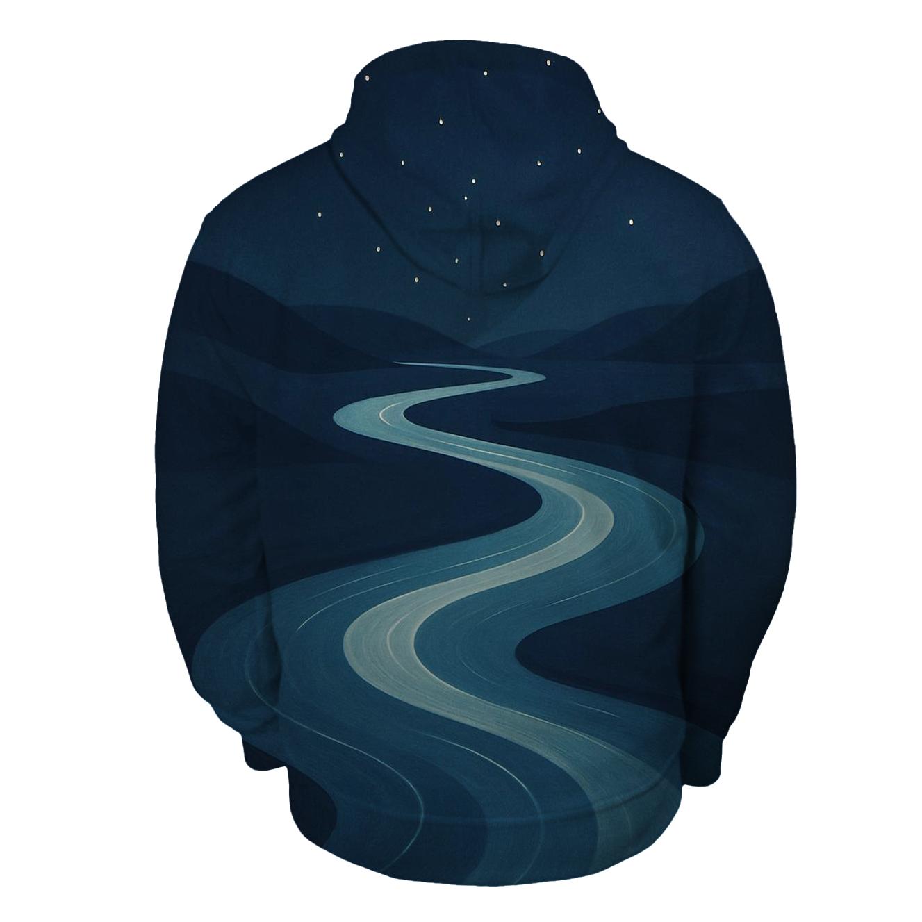 River Of Quiet Constellations printed hoodies