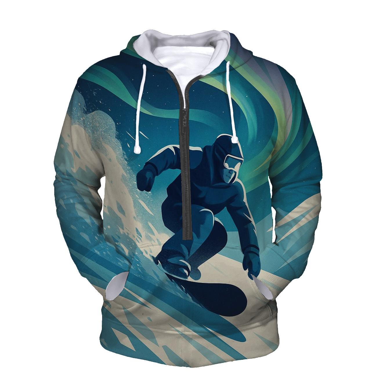 Aurora Snowboard Carve hoodie trends