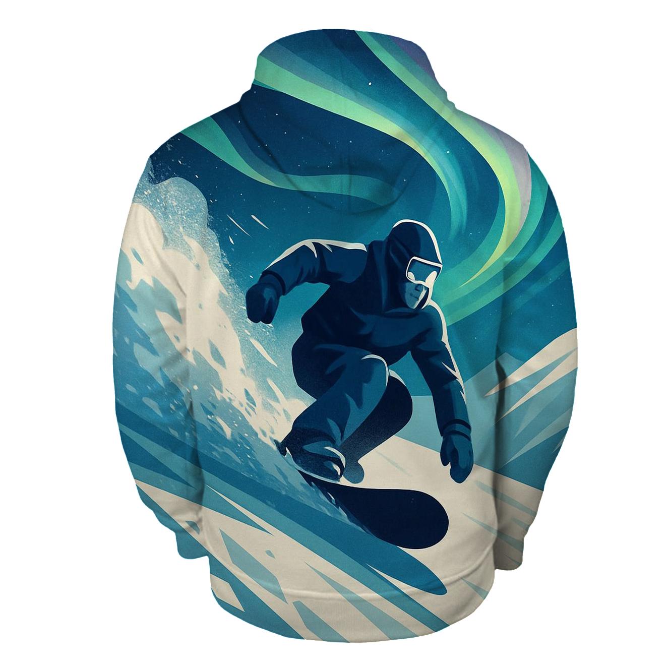 Aurora Snowboard Carve hoodie trends