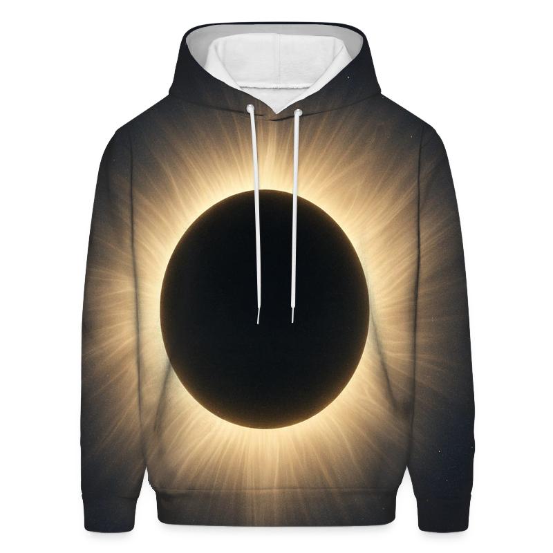 Eclipse Corona Petal Plumes zip-up hoodies