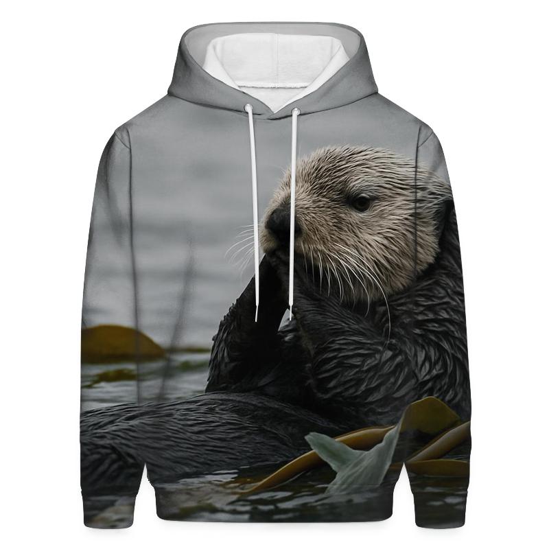 Tidepool Sentinel Sea Otter pullover hoodies