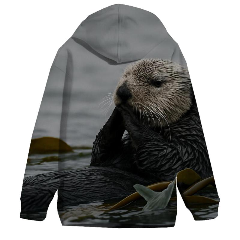 Tidepool Sentinel Sea Otter pullover hoodies