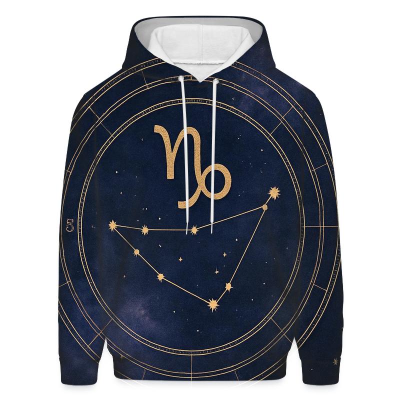 Capricorn Saturn Return Star Chart graphic hoodies