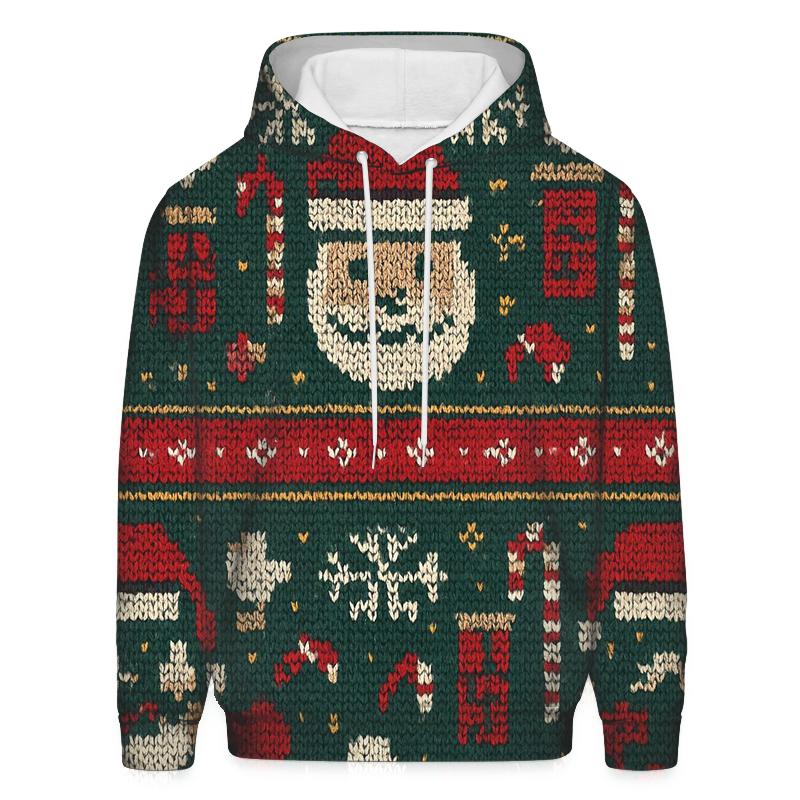 Santa Chimney Pixel Parade Design hoodie trends