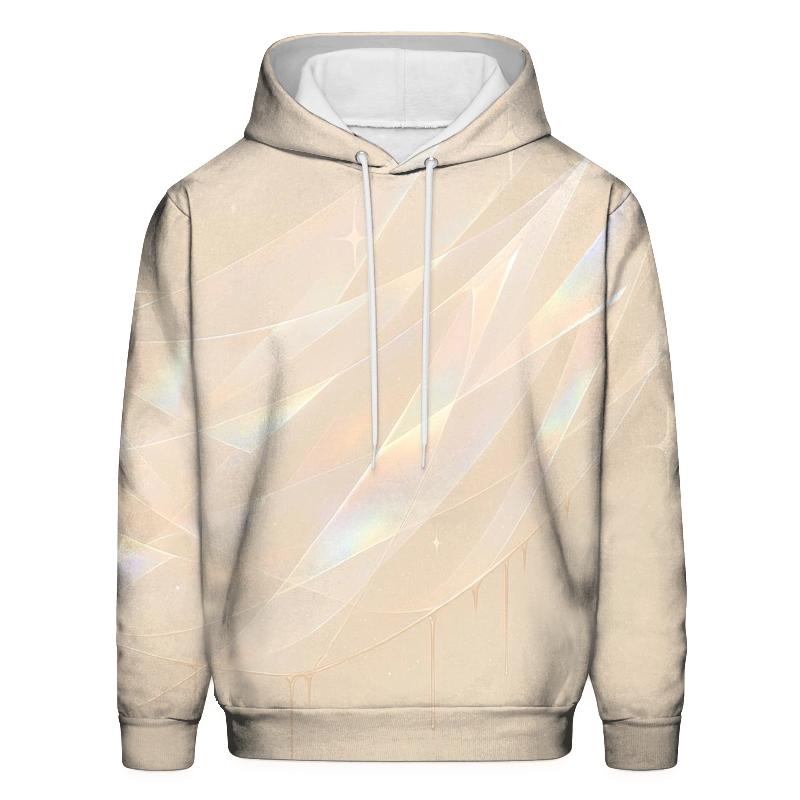 Champagne Prism Veil embroidered hoodies