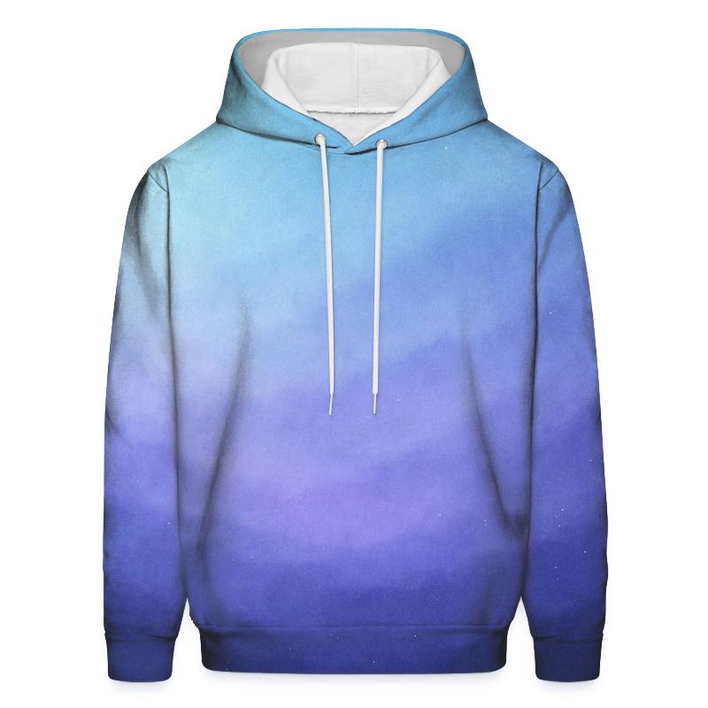 Glacial Twilight Drift Gradient hoodie styles