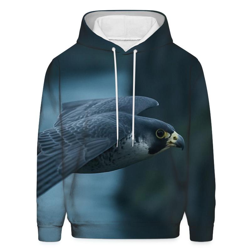 Mistline Pursuit Peregrine Falcon designer hoodies