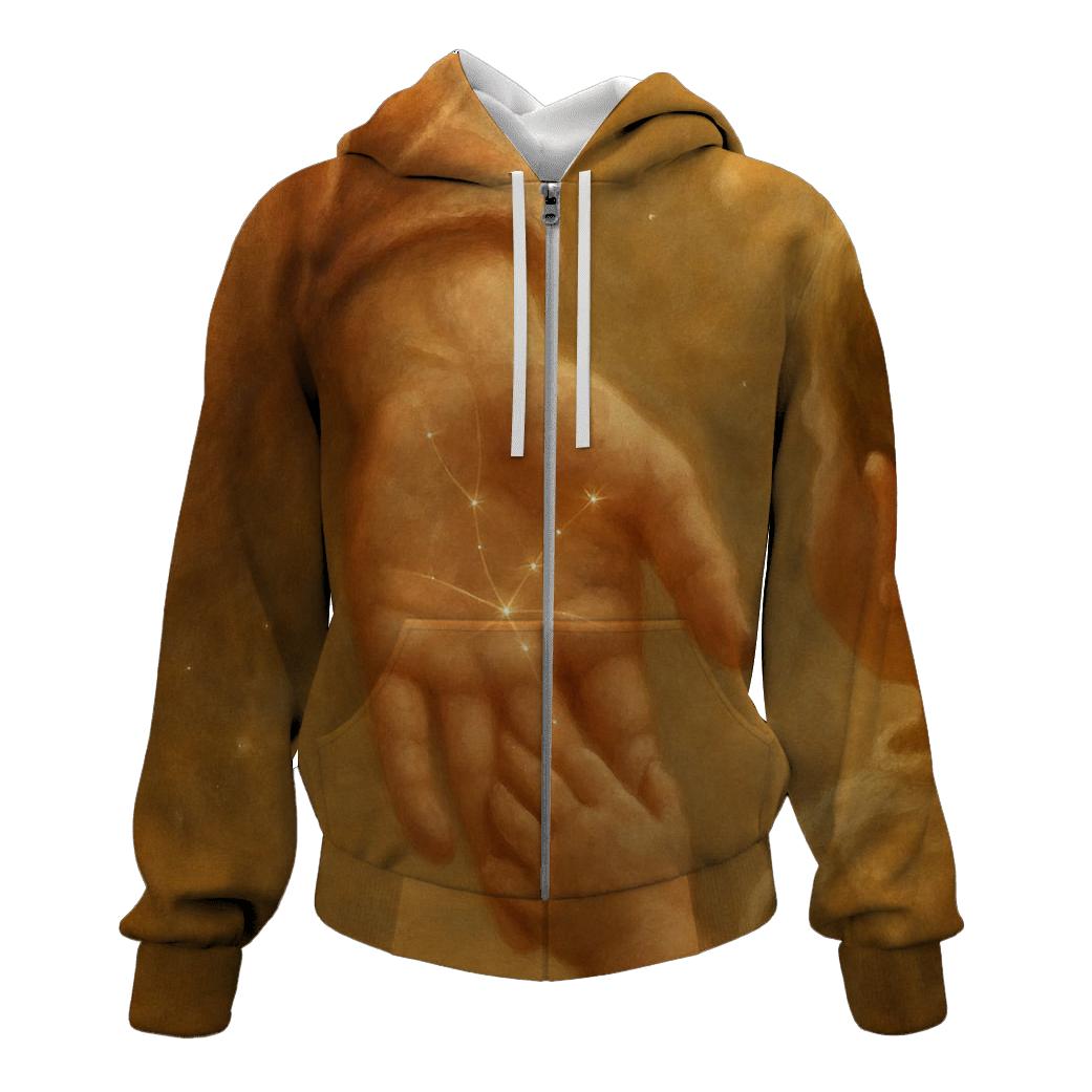 The Quiet Map In Her Palm A Mother Who Guides Without Directions graphic hoodies