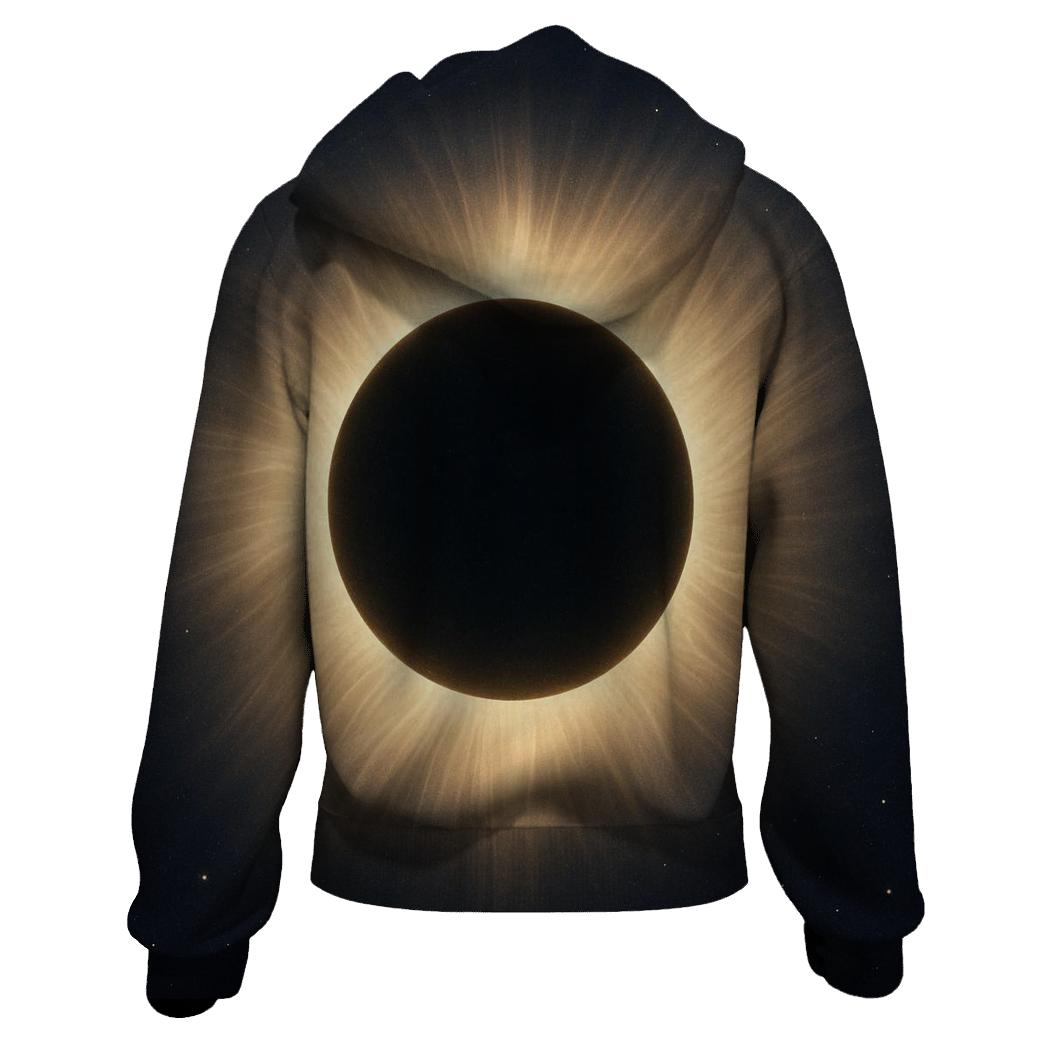 Eclipse Corona Petal Plumes pullover hoodies
