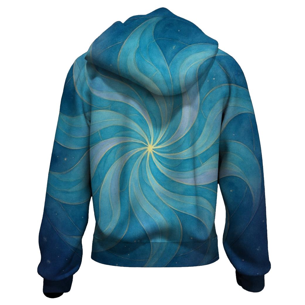 Aurora Breath Mandala hoodies fashion
