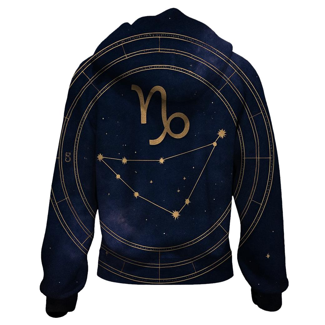 Capricorn Saturn Return Star Chart graphic hoodies