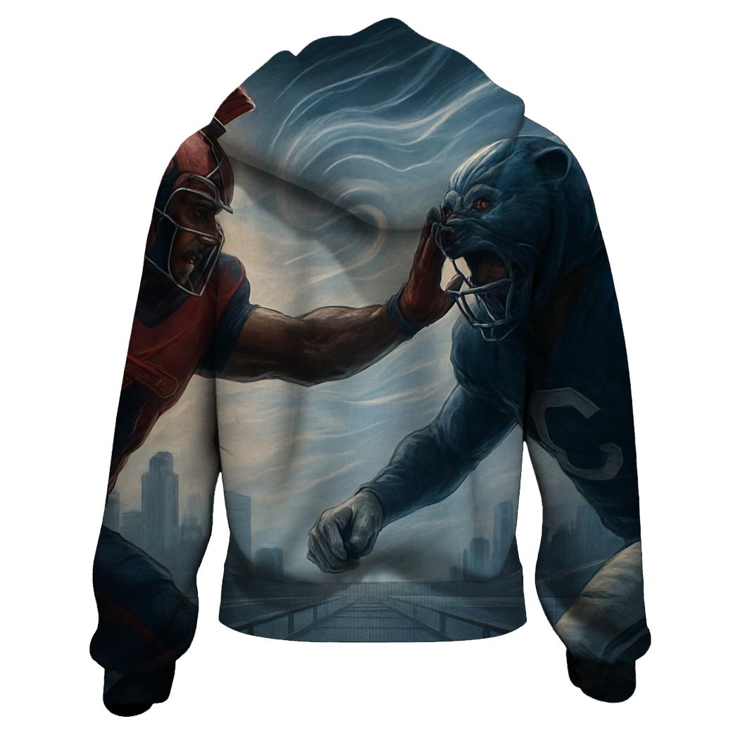 Skybridge Gridiron Duel Braves Versus Cubs lightweight hoodies