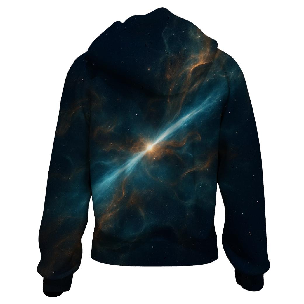 Bipolar Jet Outflow Knots printed hoodies