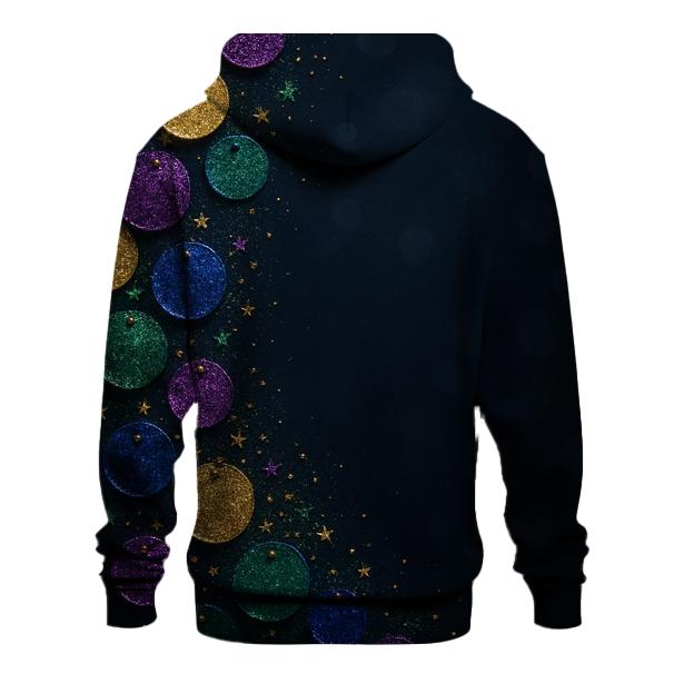 Celestial Sequin Cascade lightweight hoodies