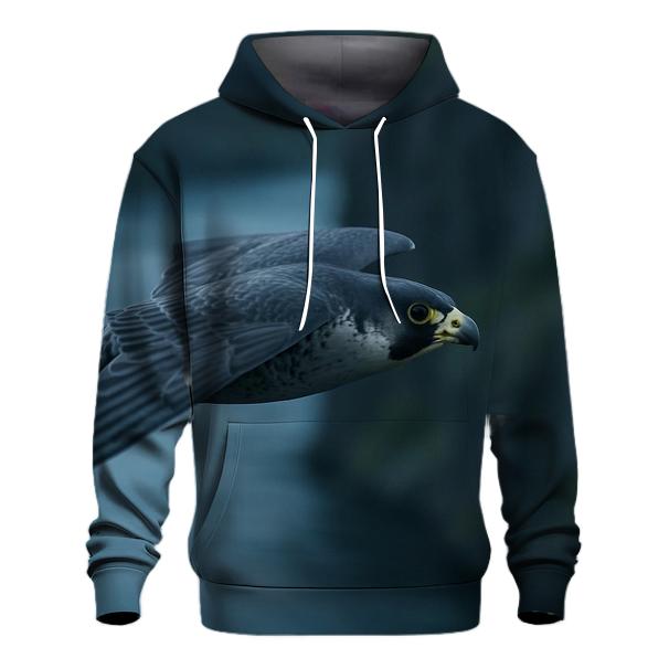 Mistline Pursuit Peregrine Falcon premium hoodies