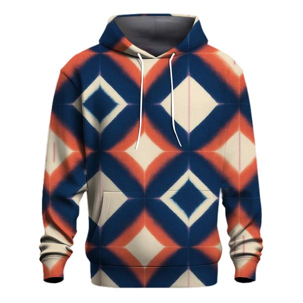 Pulsar Itajime Clamp Grid Burst graphic hoodies