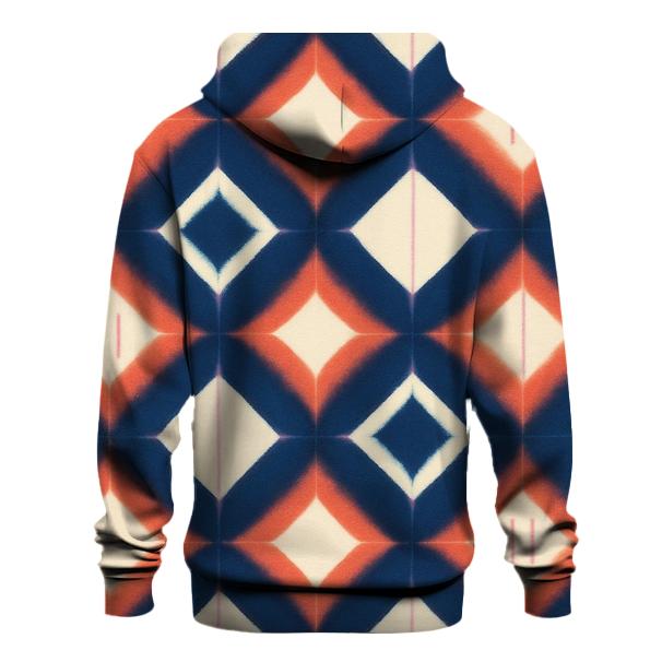 Pulsar Itajime Clamp Grid Burst graphic hoodies