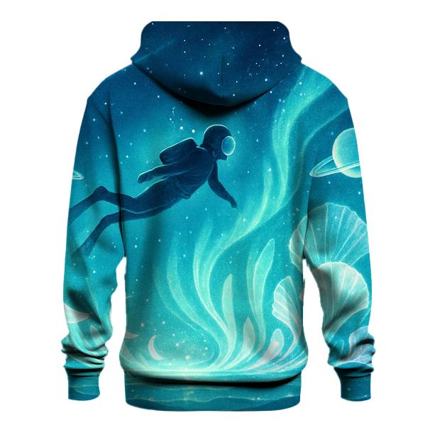Aurora Reef Of The Frozen Exoplanet pullover hoodies